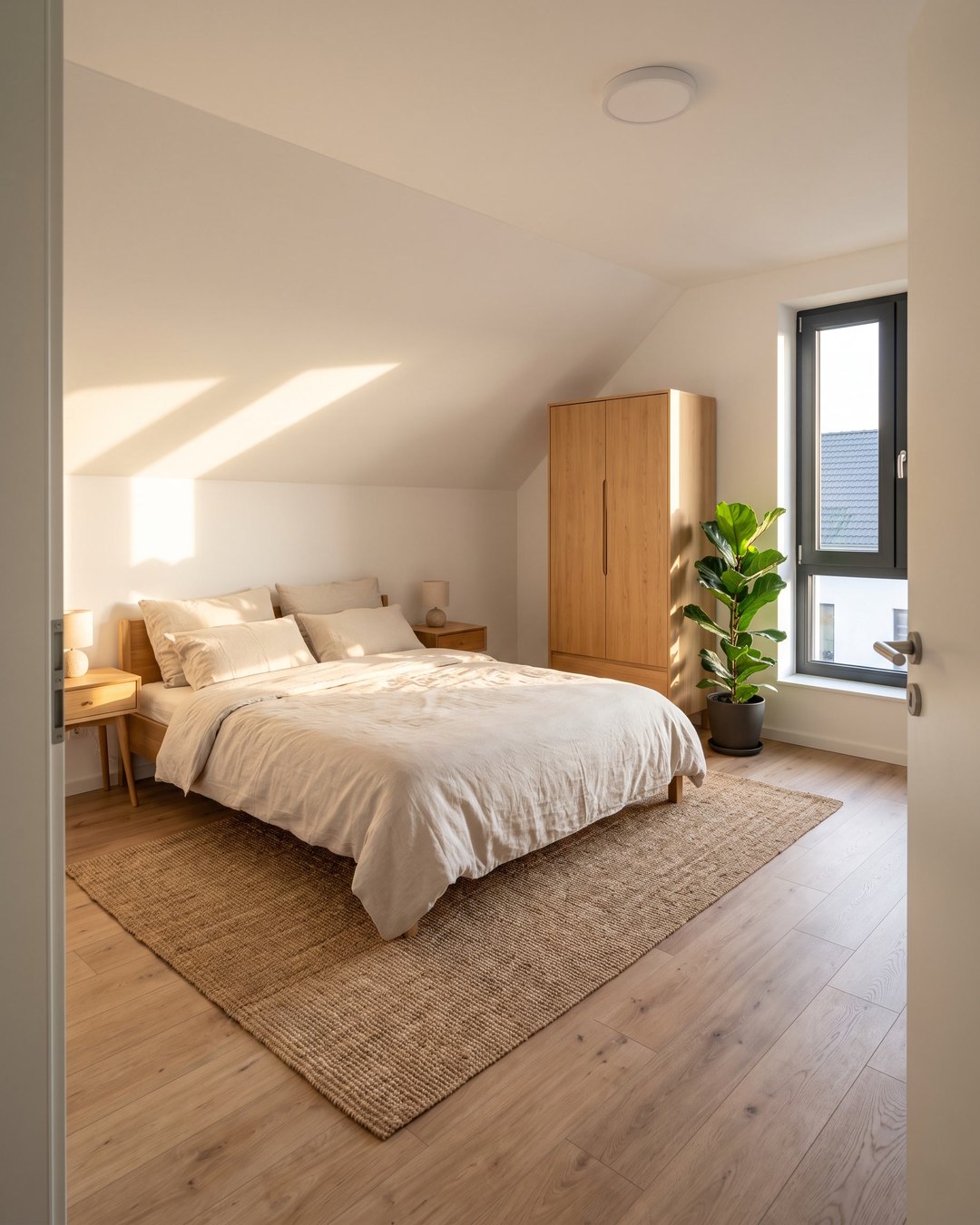 Schlafzimmer im Dachgeschoss