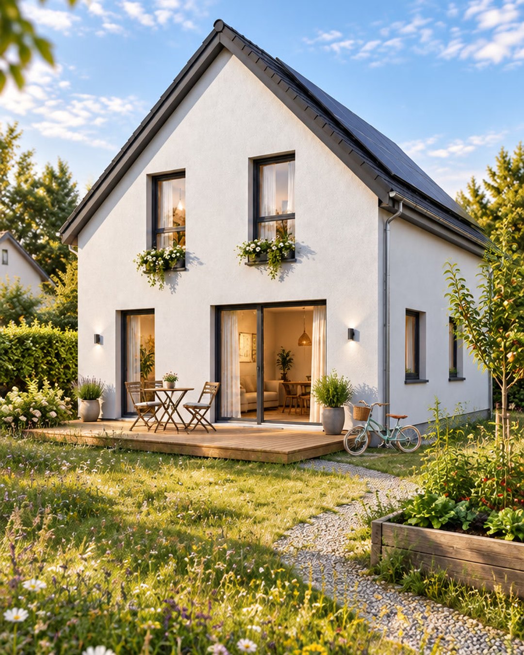 Haus mit Garten
