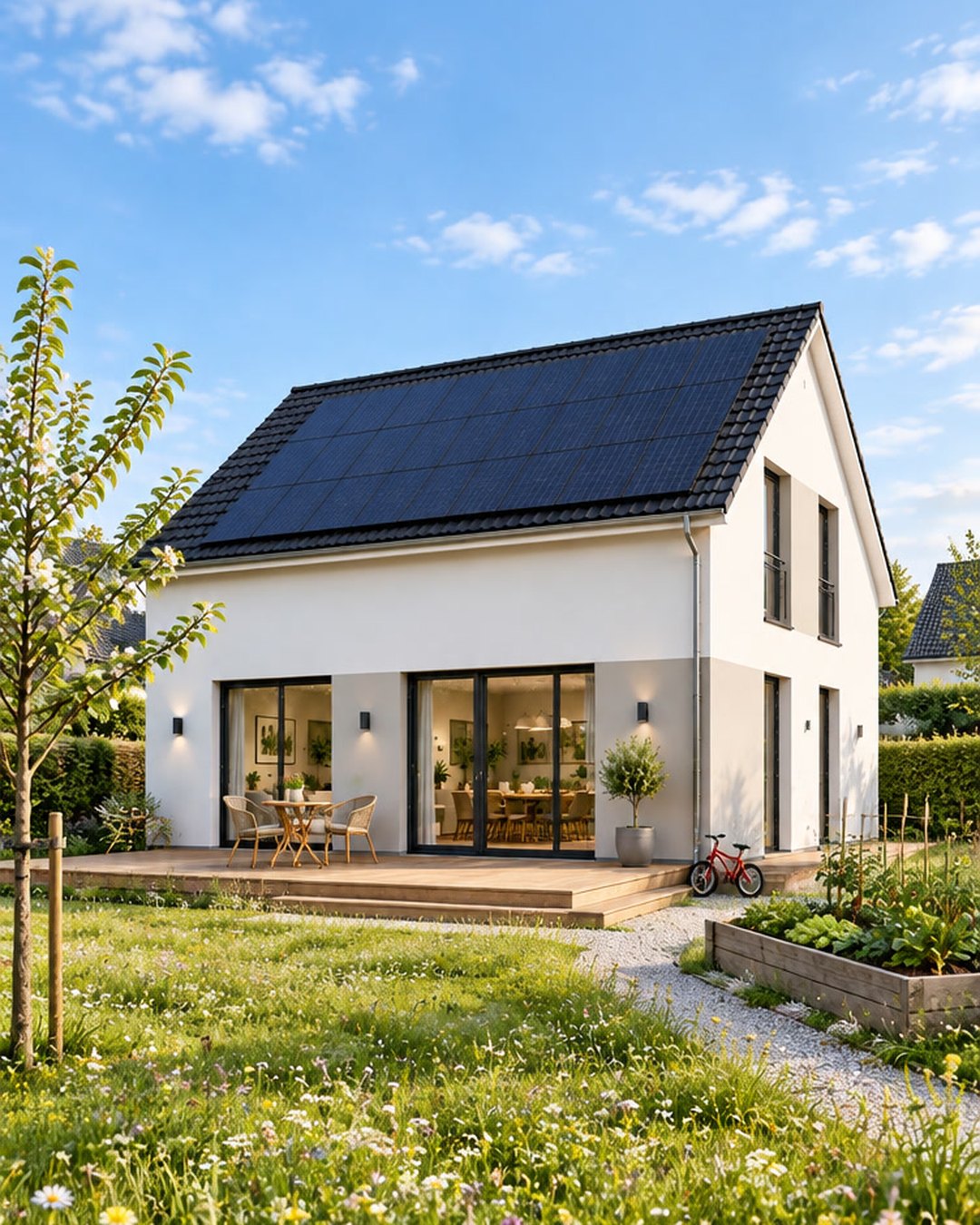 Haus mit Garten