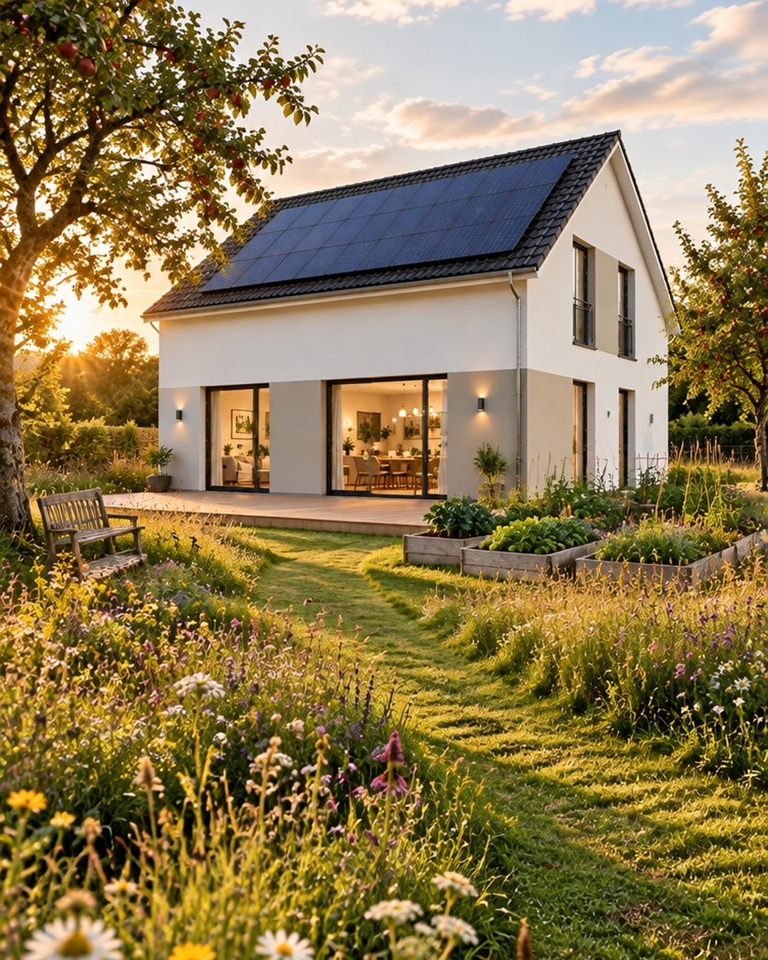 Haus mit Garten