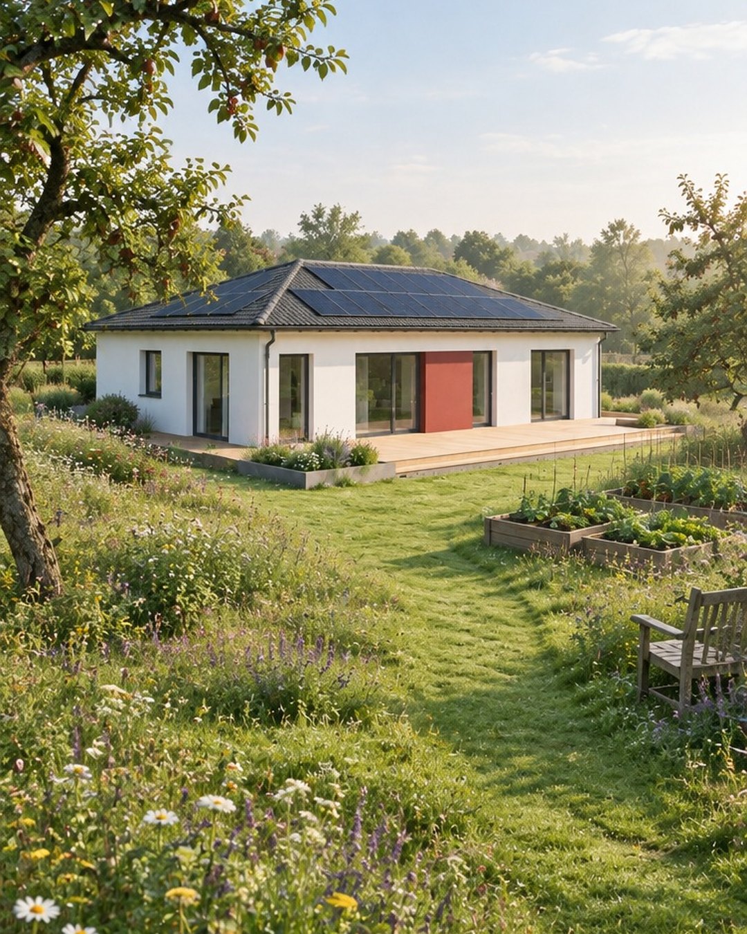 Haus mit Garten